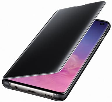 Samsung Galaxy S10 Clear View suojakuori (musta)