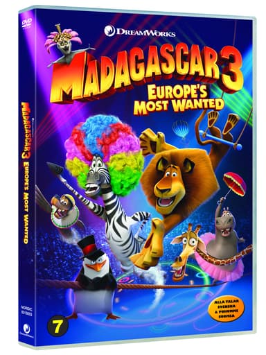 Madagascar 3: europe's most wanted (dvd)