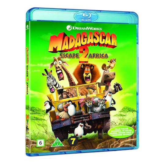 Madagascar: escape 2 africa (blu-ray)