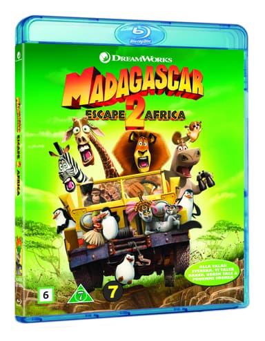 Madagascar: escape 2 africa (blu-ray)