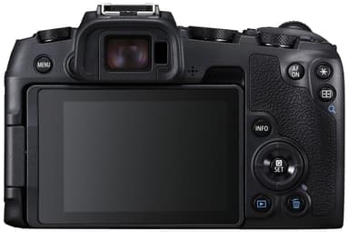 Canon EOS RP kamera + RF 24-105 mm ja EF-EOS R Mount Adapter
