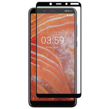 Panzer Full-Fit Nokia 3.1 Plus näytönsuoja (musta)