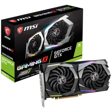 MSI GeForce GTX 1660 Ti Gaming X näytönohjain 6G