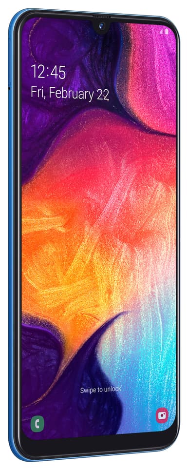 Samsung Galaxy A50 älypuhelin (sininen)