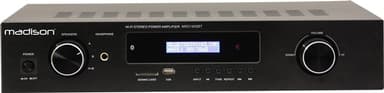 Madison HI-FI Stereo Vahvistin - Musta