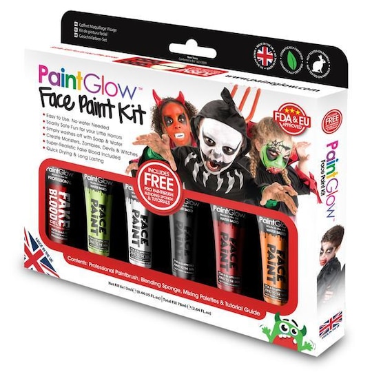 The kids ""little monsters"" face- and bodypaint set