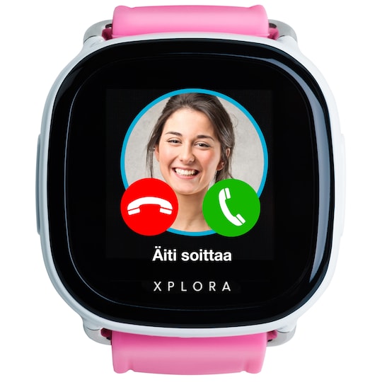 XPLORA 1 – Lasten puhelin (valkoinen/vaaleanpunainen)
