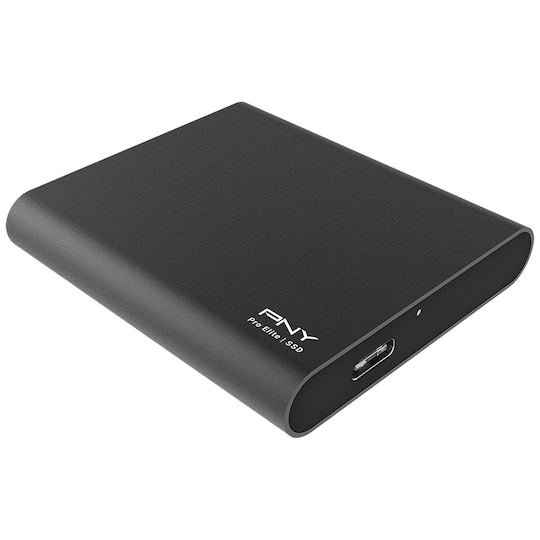 PNY Pro Elite ulkoinen SSD-muisti 1 TB (musta)