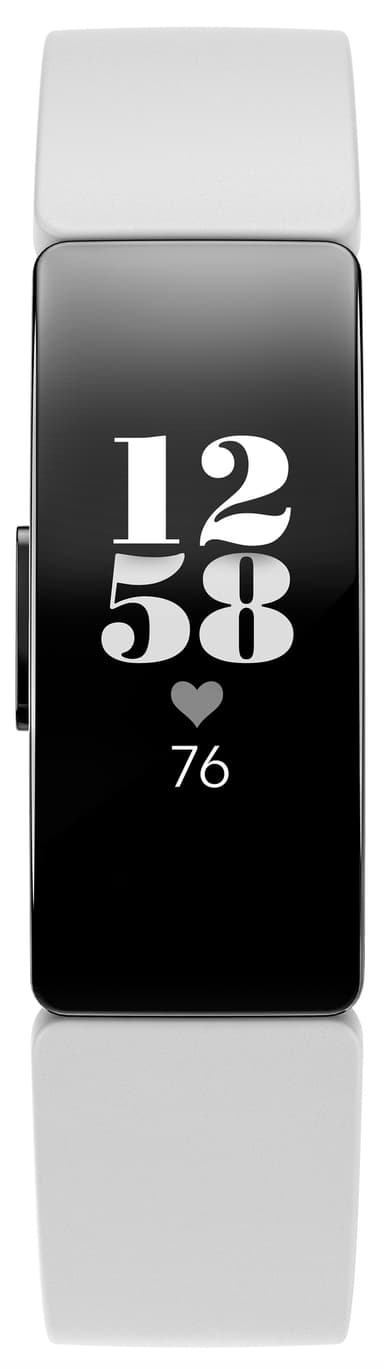 Fitbit Inspire HR aktiivisuusranneke (valkoinen)