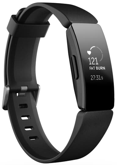 Fitbit Inspire HR aktiivisuusranneke (musta)