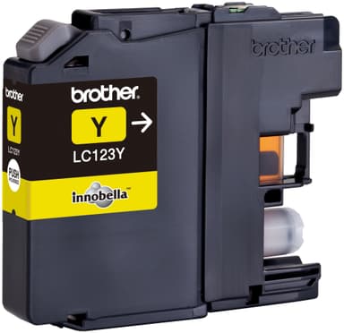 Brother LC123Y keltainen mustekasetti