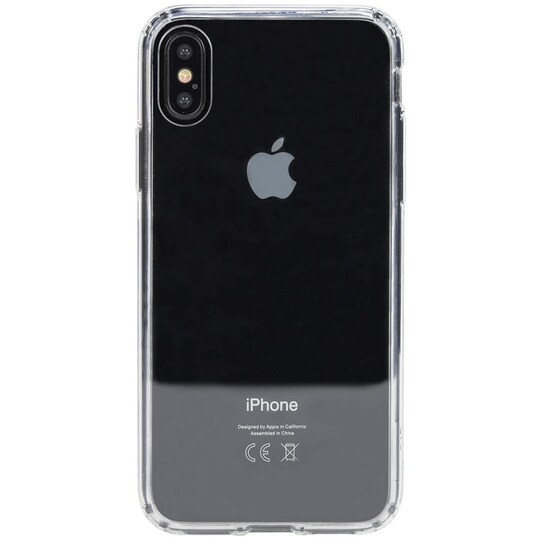 Krusell Kivik Apple iPhone Xs Max suojakuori (läpinäkyvä)