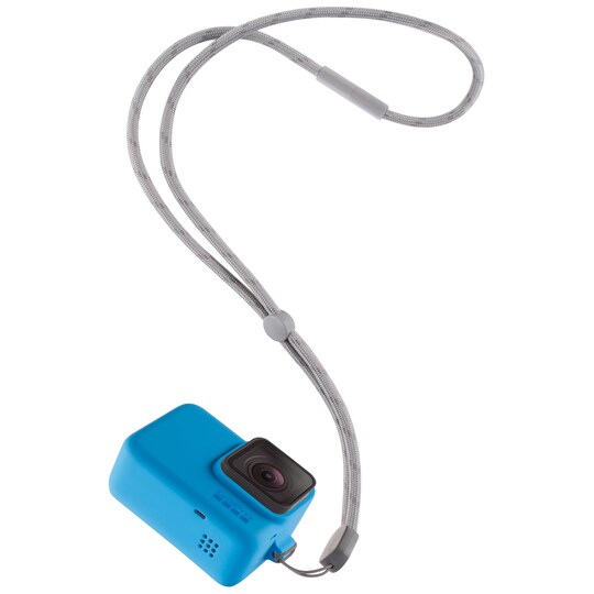 GoPro suojakuori + kiinnityslenkki (sininen)