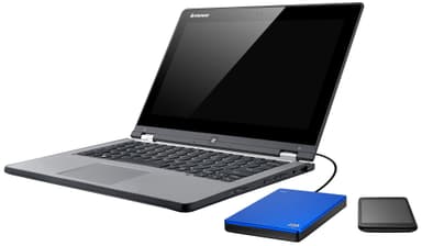 Seagate Backup Plus Slim 1 TB kovalevy (vaaleansininen)