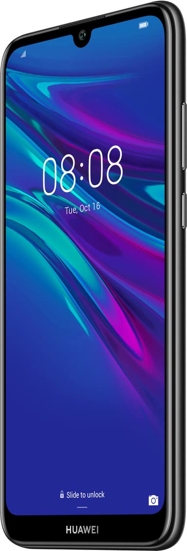 Huawei Y6 2019 älypuhelin (midnight black)