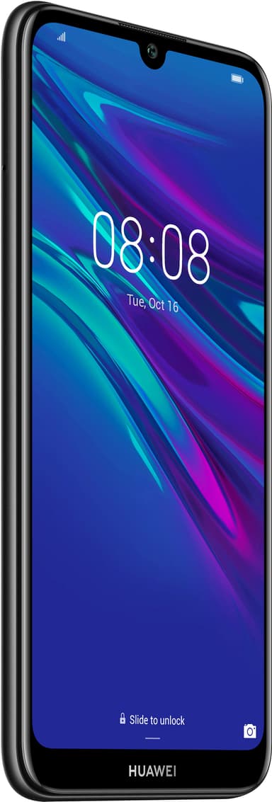 Huawei Y6 2019 älypuhelin (midnight black)