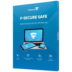 F-Secure Safe virustorjunta (1 lisenssi, 12 kk)