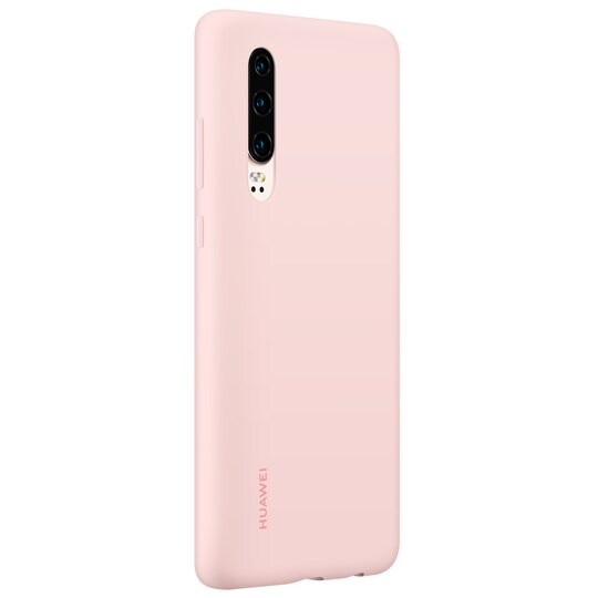 Huawei P30 Silicone suojakuori (kirsikanpunainen)