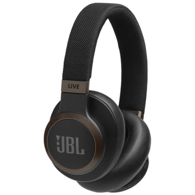 JBL LIVE 650BT langattomat around-ear kuulokkeet (musta)