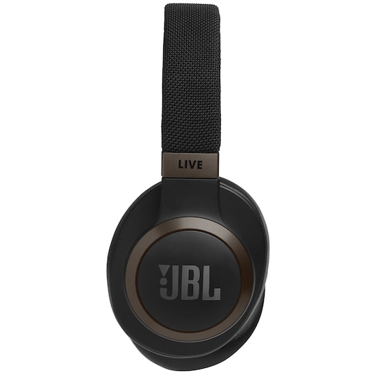 JBL LIVE 650BT langattomat around-ear kuulokkeet (musta)