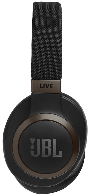 JBL LIVE 650BT langattomat around-ear kuulokkeet (musta)