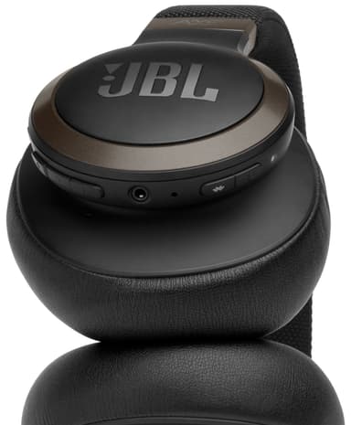 JBL LIVE 650BT langattomat around-ear kuulokkeet (musta)