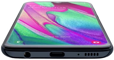 Samsung Galaxy A40 älypuhelin (musta)