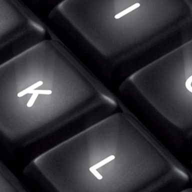 Logitech K800 langaton näppäimistö (musta)