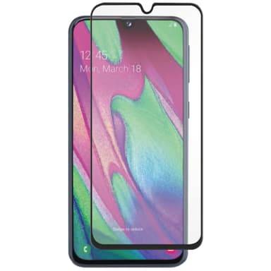Panzer Full-Fit Samsung Galaxy A40 näytönsuoja (musta)