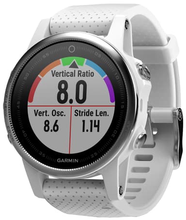 Garmin Fenix 5s urheilukello (carrera valkoinen)