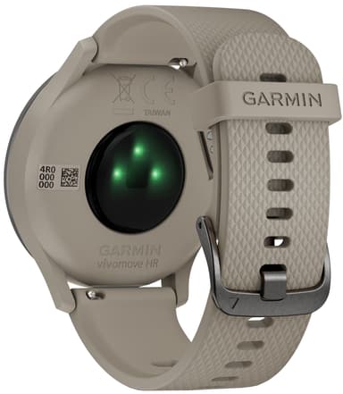 Garmin Vivomove HR hybridiälykello (musta/hiekka)
