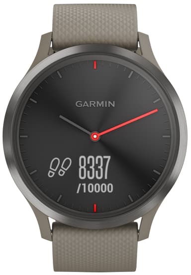 Garmin Vivomove HR hybridiälykello (musta/hiekka)