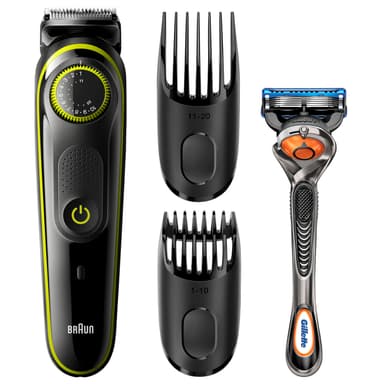 Braun partatrimmeri BT3041 + Gillette-partahöylä