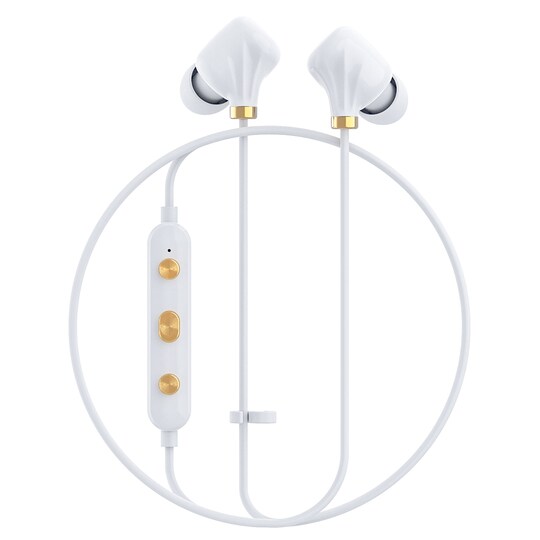 Happy Plugs Ear Piece II langattomat in-ear kuulokkeet (valkoinen)