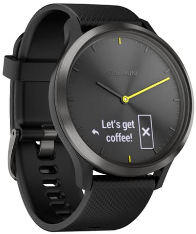 Garmin Vivomove HR hybridiälykello L (musta)