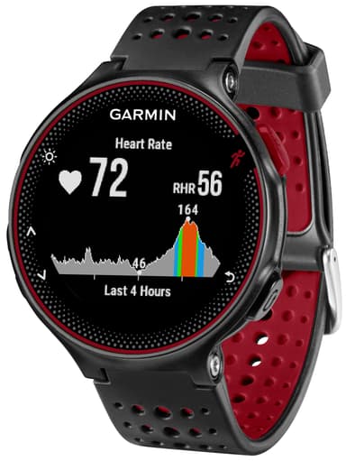 Garmin Forerunner 235 urheilukello (musta/punainen)