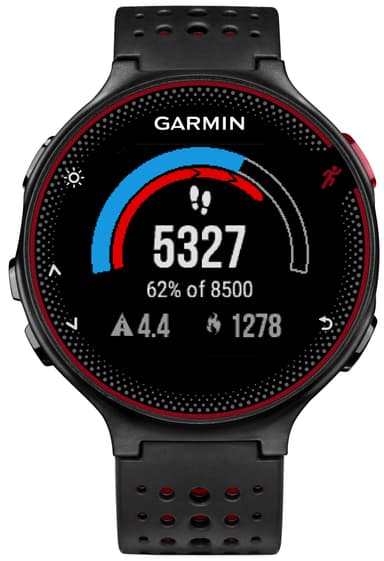 Garmin Forerunner 235 urheilukello (musta/punainen)
