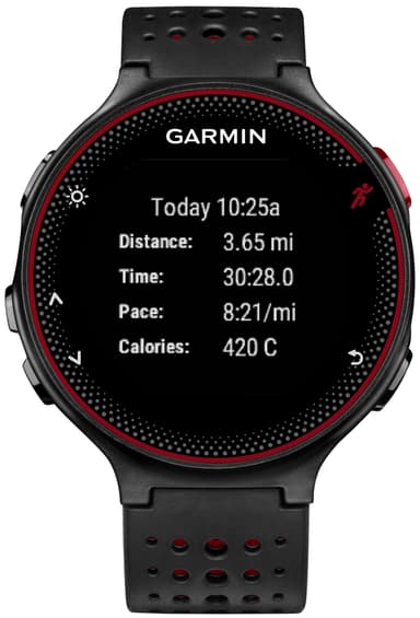 Garmin Forerunner 235 urheilukello (musta/punainen)