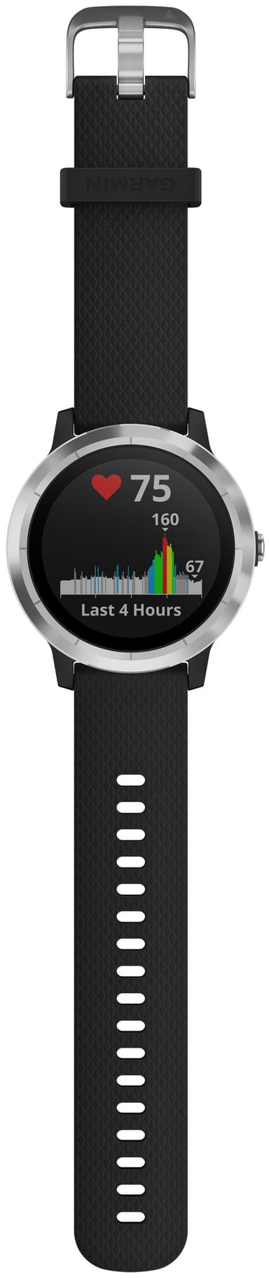 Garmin Vivoactive 3 GPS älykello (musta/teräs)