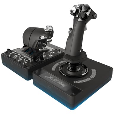 Logitech G Saitek X56 Rhino V2 Flight Control ohjaimet