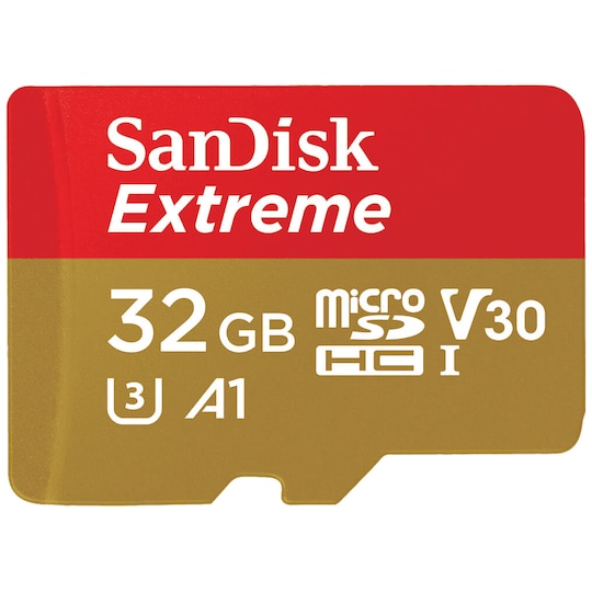SanDisk Extreme  Micro SDHC muistikortti 32 GB