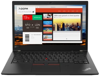 Lenovo ThinkPad T480s 14" kannettava (musta)