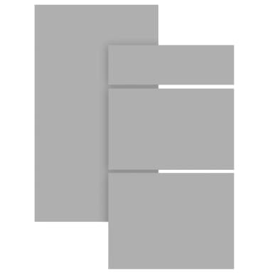 Epoq Trend Lightgrey etulevy keittiöön 50x34