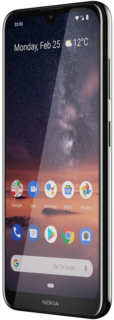 Nokia 3.2 älypuhelin (musta)