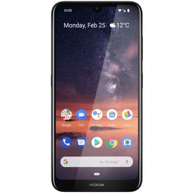 Nokia 3.2 älypuhelin (musta)