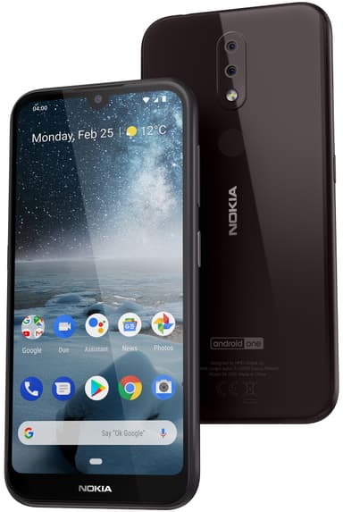 Nokia 4.2 älypuhelin (musta)