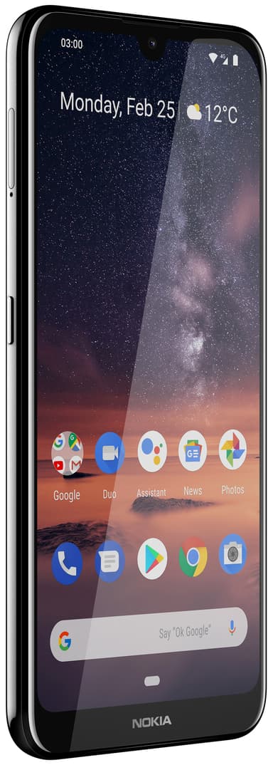 Nokia 3.2 älypuhelin (musta)