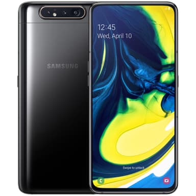 Samsung Galaxy A80 älypuhelin (phantom black)