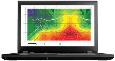 Lenovo ThinkPad P51 15,6" kannettava (musta)