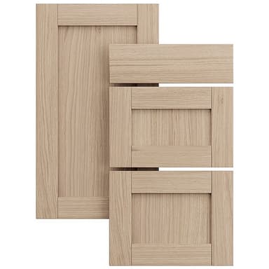 Epoq Shaker Natural Oak peitelevy keittiöön 60x34